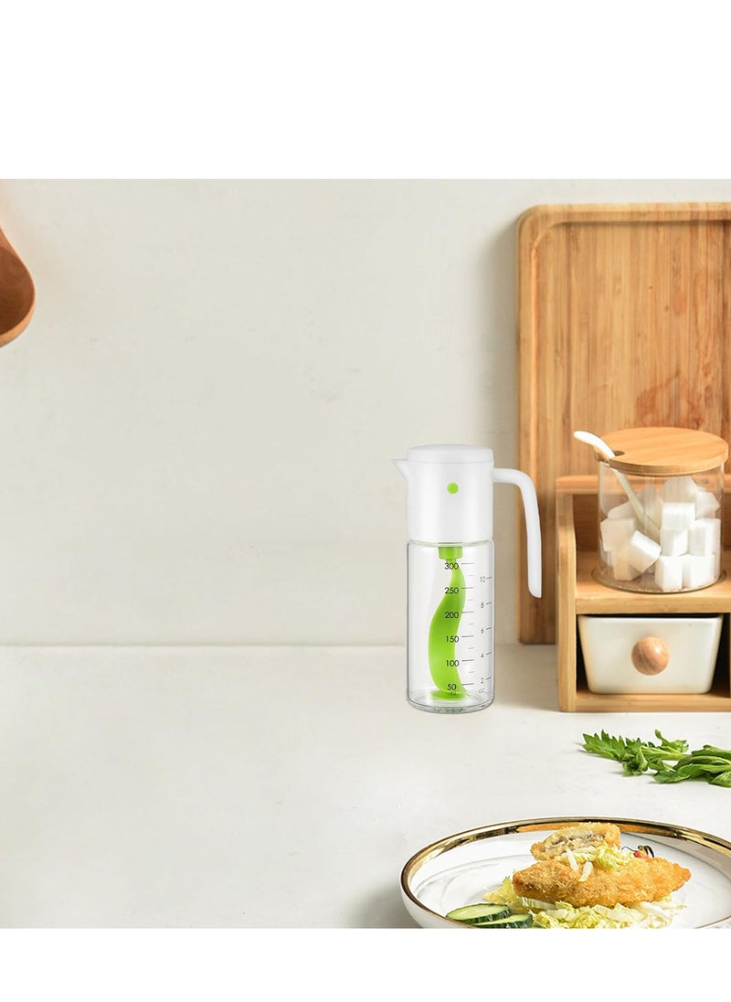 SYOSI - Salad Dressing Mixer Bottle,300ml/10fl oz  Effortless Salad Dressing Shaker Vinaigrette Bottle and Versatile Mixing Container for Salad Dressings, Juices, and Ketchup Storage - Image 1