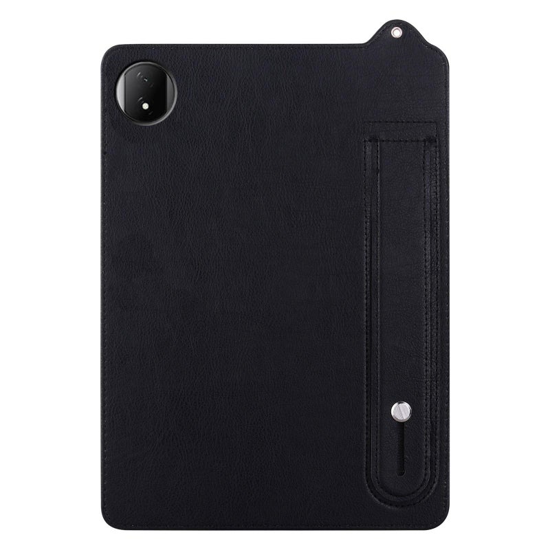 For Honor Pad X7 Tpu Leather Back Tablet Case With Wristband(Black) - Image 2