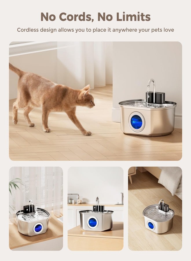 Neareal Cat Fountain Replacement Water Pump for 108oz/3.2L Wireless Pet Water Fountain Dog Water Dispenser - Image 2