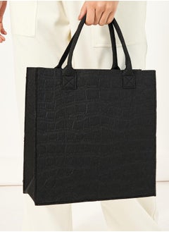 Styli Textured Square Shoulder Bag  - Image 3