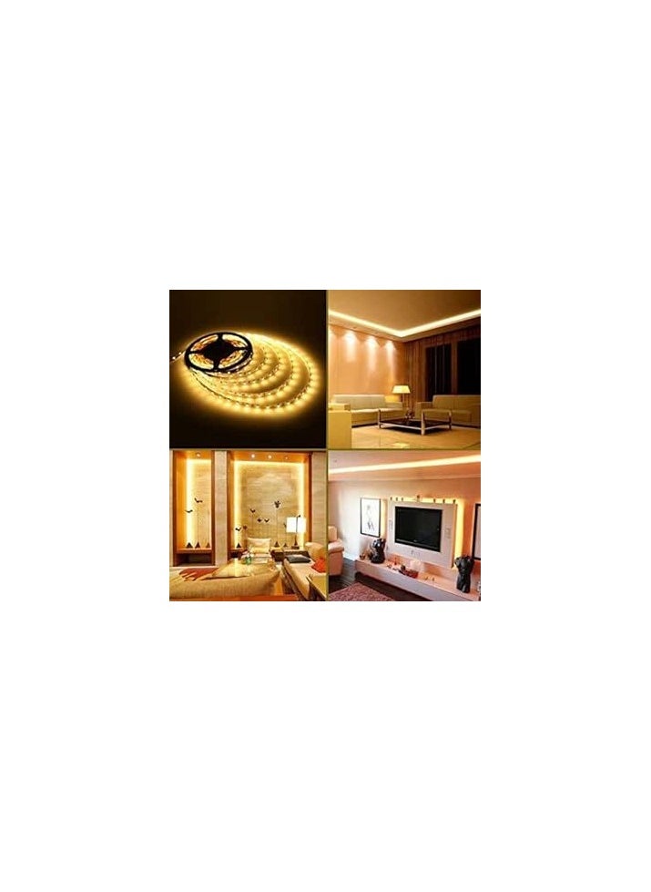 General - Warm yellow LED strip light 15 meters with extension - Image 1