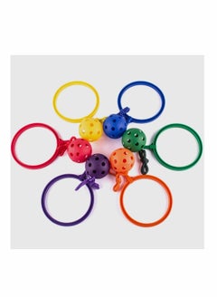 KASTWAVE Swingball Set 6pcs Sports Swing Ball Set Kids Skip Ball Ankle Jumping Ring Ball Children Jumping Ball Skip It Fitness Sports for Boys Girls Favors Party Activities Game Supplies  - Image 4