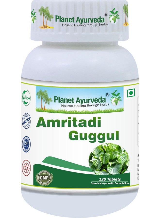 Planet Ayurveda Amritadi Guggul - 120 Tablets - Image 1