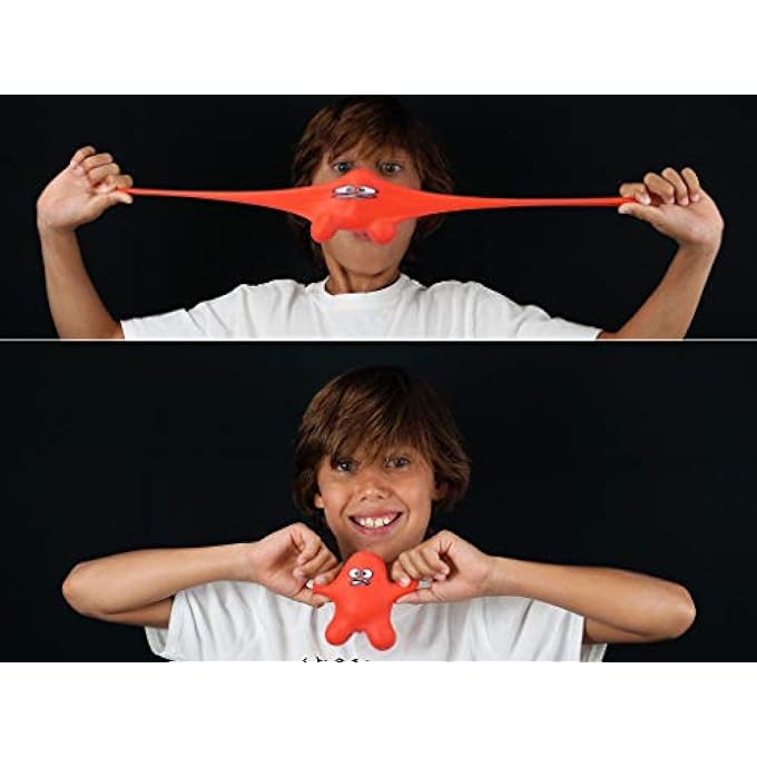 Ja-Ru Squish Dude Stretchy Sand Filled Man-Fidget Toy (3 Assorted) by . Stress & Anxiety Relief Sensory Toys for Kids and Adult. Party Favor Classroom Prizes. Therapy Toys Autism ADHD. 3410-3p - Image 3