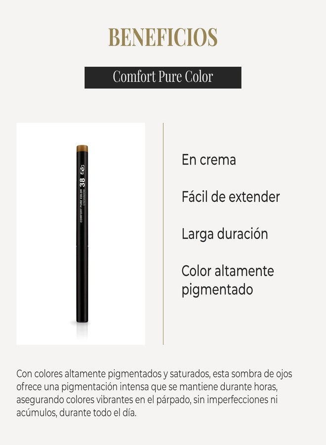 ساليرم سالم - قلم ظلال العيون - ظلال عيون بلون نقي مريح - 38 ذهبي - كريمي - سهل الاستخدام - يدوم طويلاً - غني بالأصباغ - Image 3