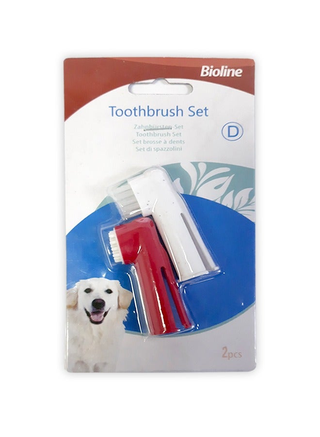 Bioline مجموعة فرشاة الأسنان الأصابع - Image 1