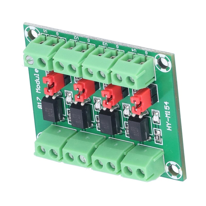 Optocoupler Isolation Module: 4-Channel Independent 817 Onboard, Strong Anti-Interference - High Voltage Driver Module for Industrial Control, Electronic Prototyping - Image 5