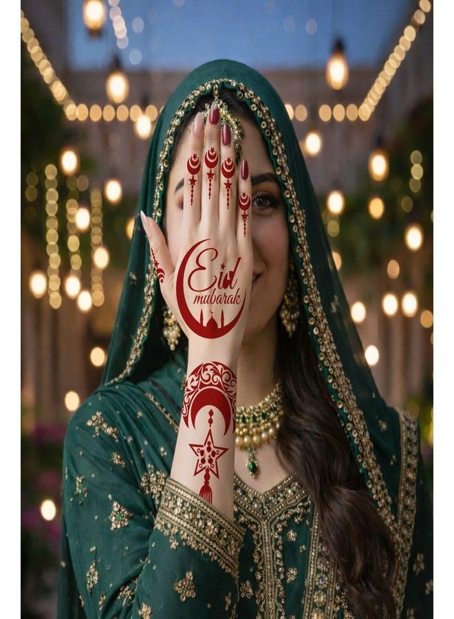 تصميم أنيق لعيد مبارك من أوردرشوك، قالب حناء للعيد - Image 4