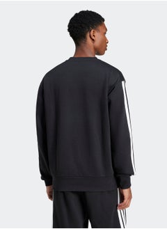 Adidas Essentials 3 Stripes Fleece Sweatshirt  - Image 2