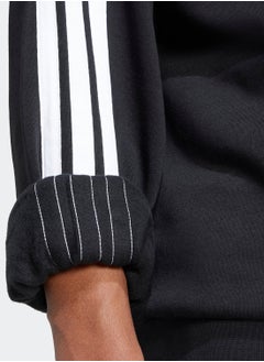 Adidas Essentials 3 Stripes Fleece Sweatshirt  - Image 3