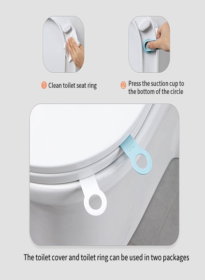 Khakho Toilet Seat Handle,Toilet Lid Lifter,Toilet Seat Lifter, Toilet Lid Cover Lifter for Home,Hotel,Avoid Touching Toilet Cover Handle,Fits Mosts Toilet Seats - Image 4