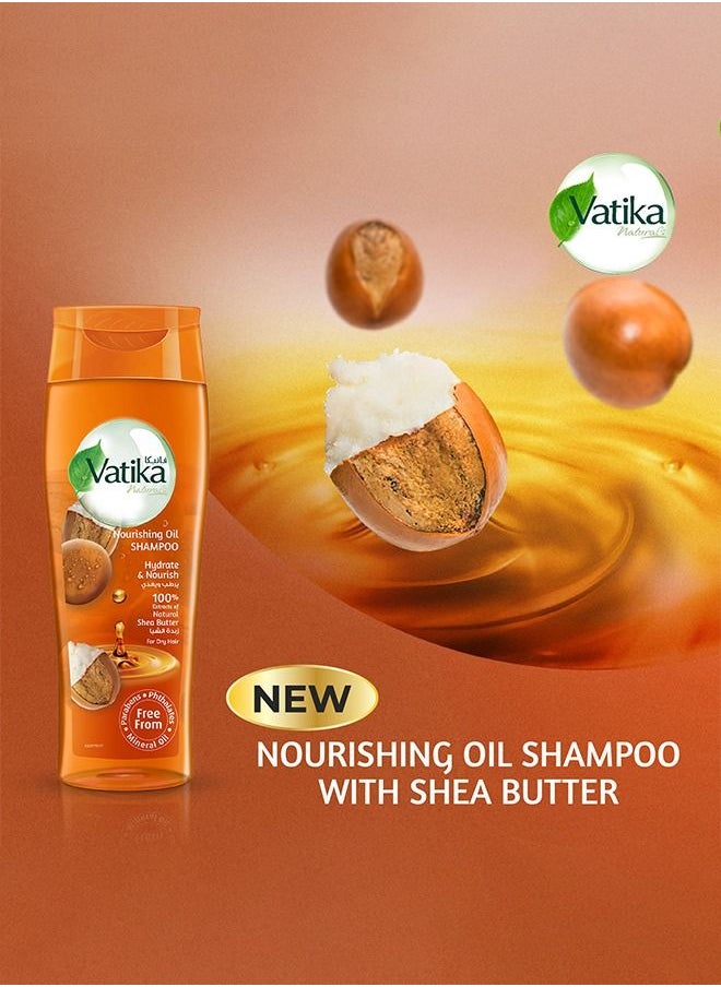 Vatika Naturals - Vatika Naturals Nourishing Oil Shampoo | Natural & Herbal | Enriched with Shea Butter | Revitalizes & Protects - 425 ml - Image 1