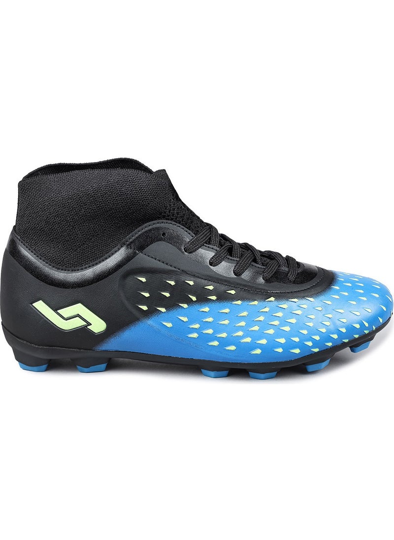 29672 Blue - Black Grass AstroTurf Football Shoes with Socks - pzsku/Z83E99CA19BA77832DE9AZ/45/_/1725793891/29018fe4-09d8-4a04-935f-fd7916e1ccc0