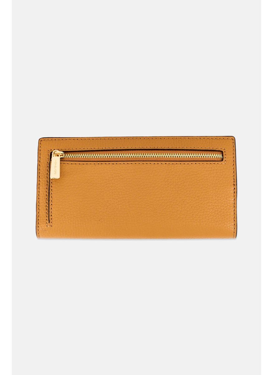 Michael Kors Women Brand Logo Wallet, Brown  - Image 2