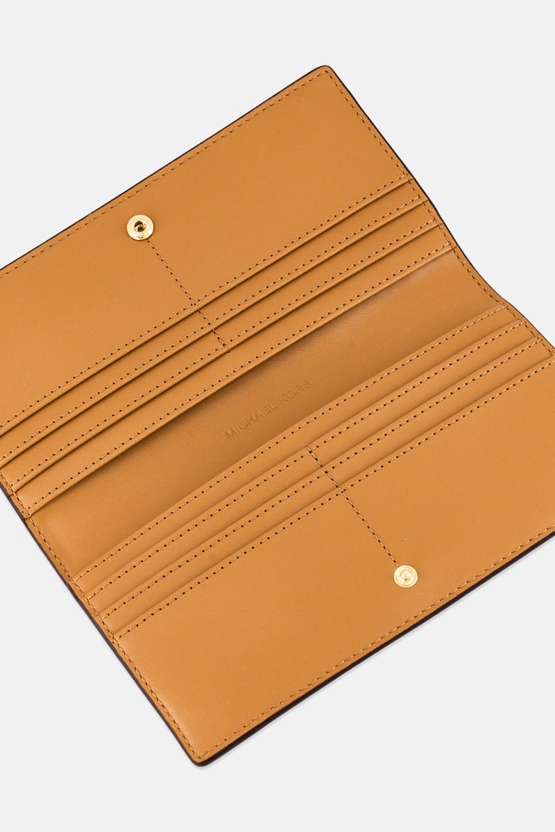 Michael Kors Women Brand Logo Wallet, Brown  - Image 3
