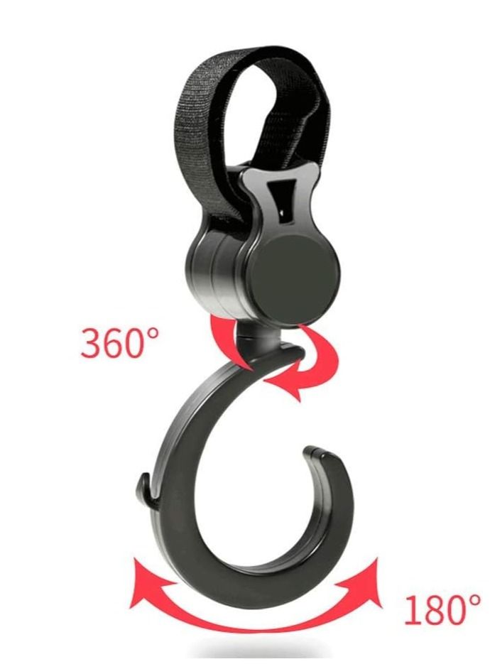 Gonice Stroller Multi Purpose Hooks Pram hook Car Parts Seat Plastic Parts Hook - Image 4