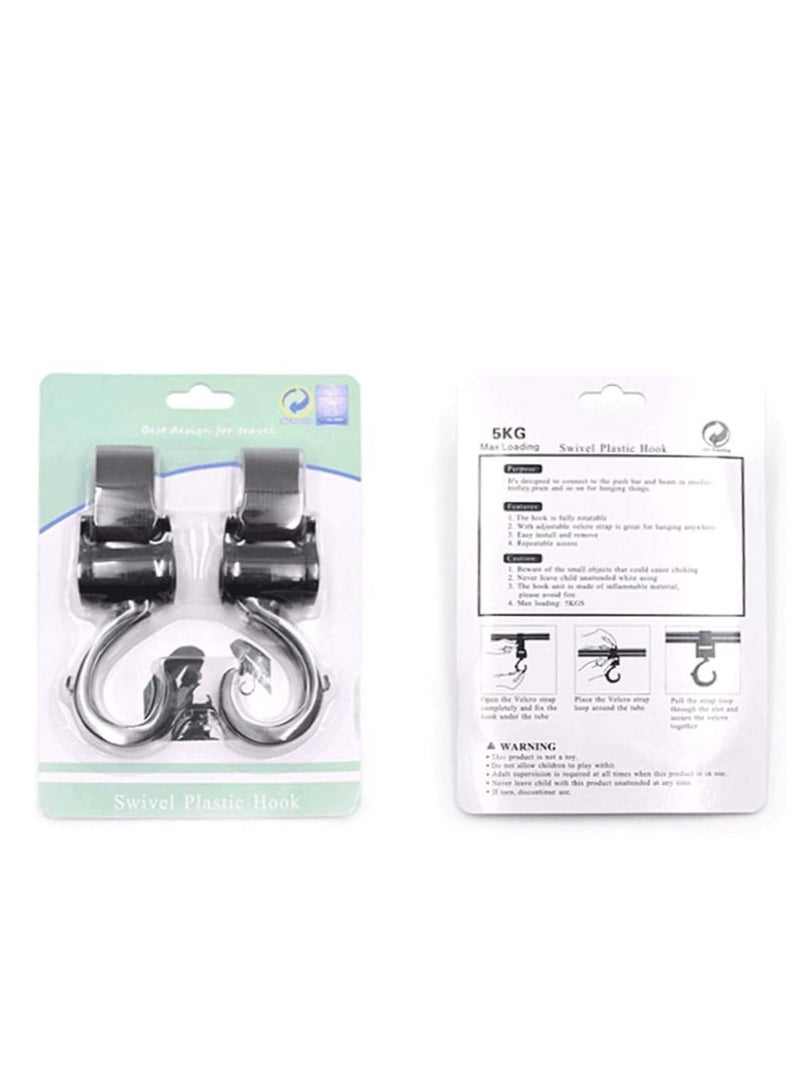 Gonice Stroller Multi Purpose Hooks Pram hook Car Parts Seat Plastic Parts Hook - Image 5