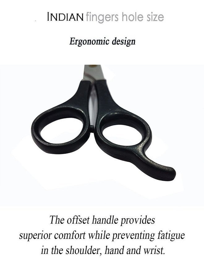 Truvic Stainless Steel Professional Hair Cutting Scissior, 6" - Image 4