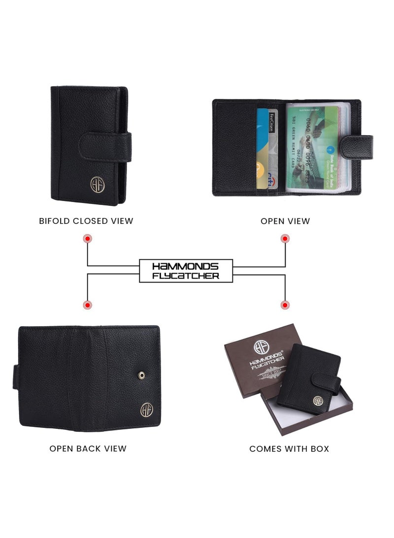  هاموندز فلاي كاتشر محفظة بطاقات جلدية للجنسين - Image 5