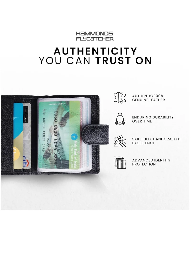 HAMMONDS FLYCATCHER  Leather Unisex Card Wallet  | Best Price UAE