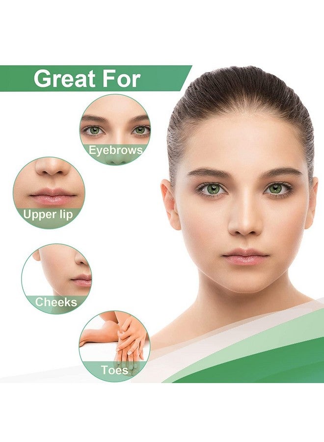 AKADO Hair Removal Ready to Use Cold Waxing Strip Painless & Quick Eyebrows Upper Lip Chin Facial Wax Strips Kit for Gril's and Women's (Ramdom) (Pack Of 10) - Image 2