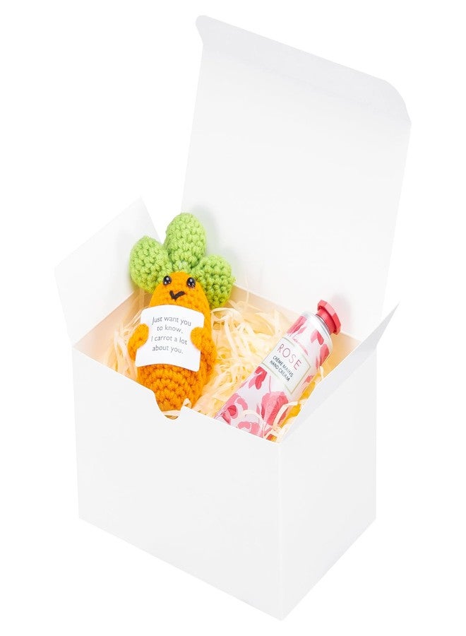 UnicoPak 10 Pack 6x4x3.5 Small Gift Boxes White Gift Boxes with Lids for Presents Bulk for Candle Mug Perfume Craft Ornaments Cookies Treats Favors - Image 1