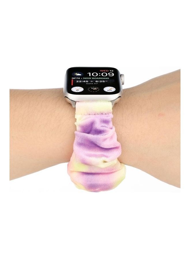 NIBEMINENT Replacement Watchband For Apple Watch Series 7 41mm / 6 & SE 5 4 40mm 3 2 1 38mm Multicolour - Image 5