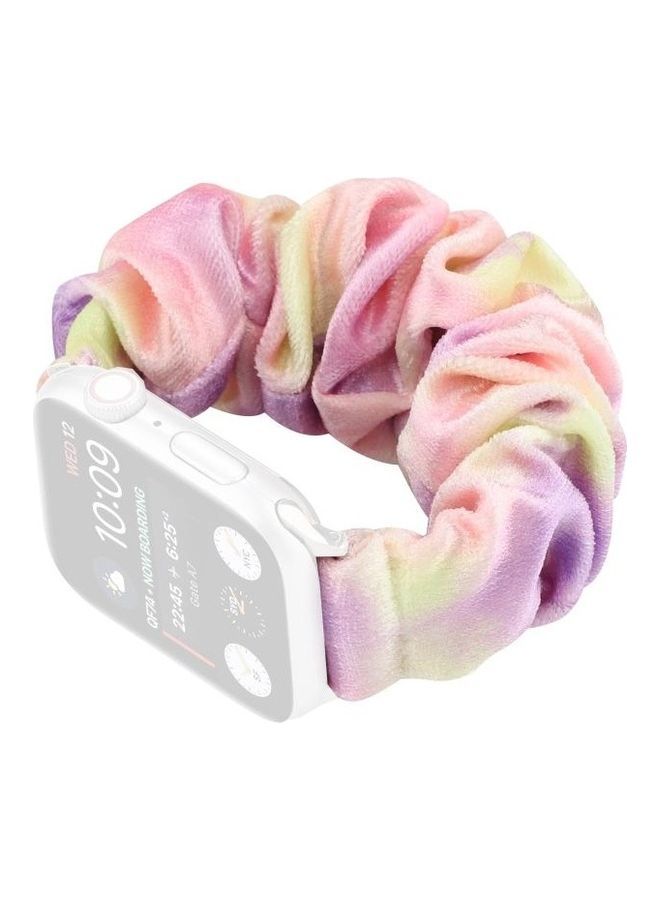 NIBEMINENT Replacement Watchband For Apple Watch Series 7 41mm / 6 & SE 5 4 40mm 3 2 1 38mm Multicolour - Image 3