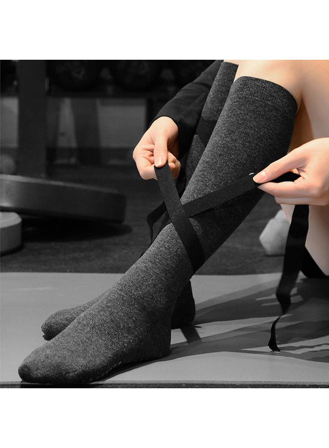 KUYING Sports Yoga Pressure Socks Women's Band Tennis Compression Socks Badminton Rope Skipping Socks Calf Socks Yoga Socks - Image 4