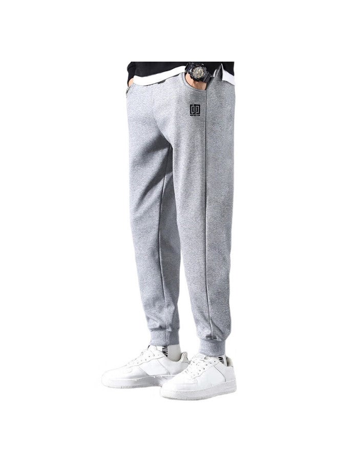 Pull Back Warrior Casual Pants For Men, Spring And Autumn Loose Drawstring Sweatpants, Versatile Slim-Fit Trousers, Gray, 4Xl - Image 2