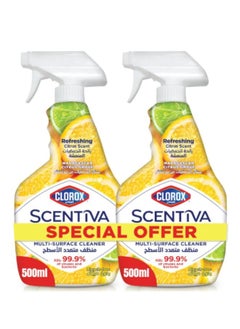 Clorox Multi Surface Cleaner Citrus Scent Pack Of 2 500ml  - Image 1
