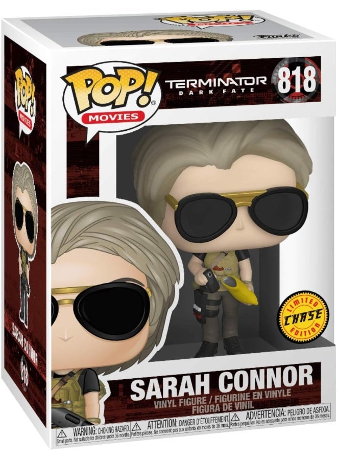 Funko POP! Movies Terminator: Dark Fate Sarah Connor 3.75" Chase Vinyl Figure