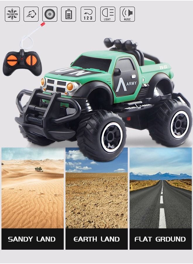 GROIC RC Cars, Remote Control Car, Scale Off Road Monster Trucks Racing Cars Electric Vehicle All Terrains Waterproof Drift Off-Road  - Image 2