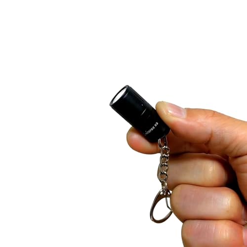 Nitefox e3 Mini Keychain Flashlight Micro Small Keychain Light Bright 100 lumens Protable Pockect Light Key Ring Torch for Everyday Dog Walk Camping Hiking Nice Gift for Parents Friends - Image 1