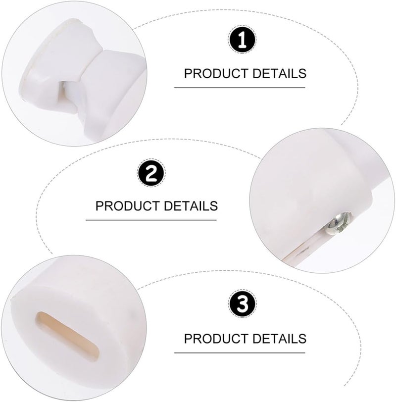Garneck Plastic Radiator Hooks 3pcs Set Tubular Radiator Towel Hangers Bathroom Heat Resistant Storage Hooks for Bathroom and Kitchen - Image 2