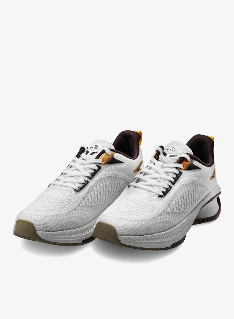 Asian Lightweight Off-White Running Shoes for Men and Boys - Image 4