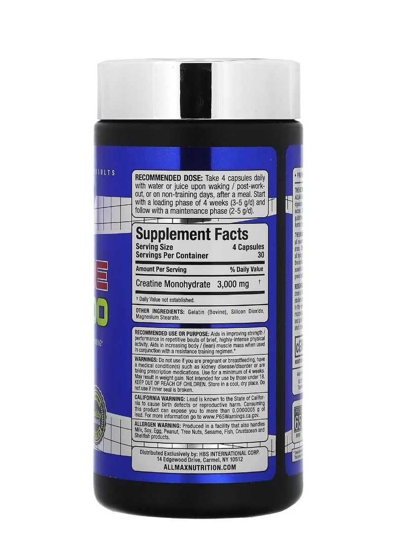 أول ماكس كرياتين 3000 120 كبسولة - Image 2