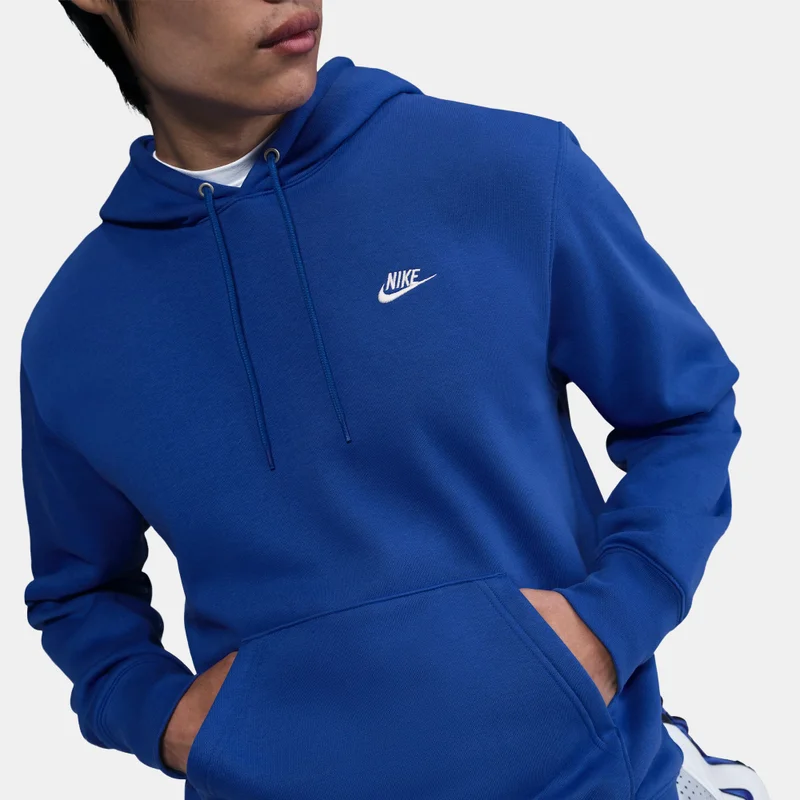 Nike Blue Men's Club Hoodie for Men | Best Price UAE