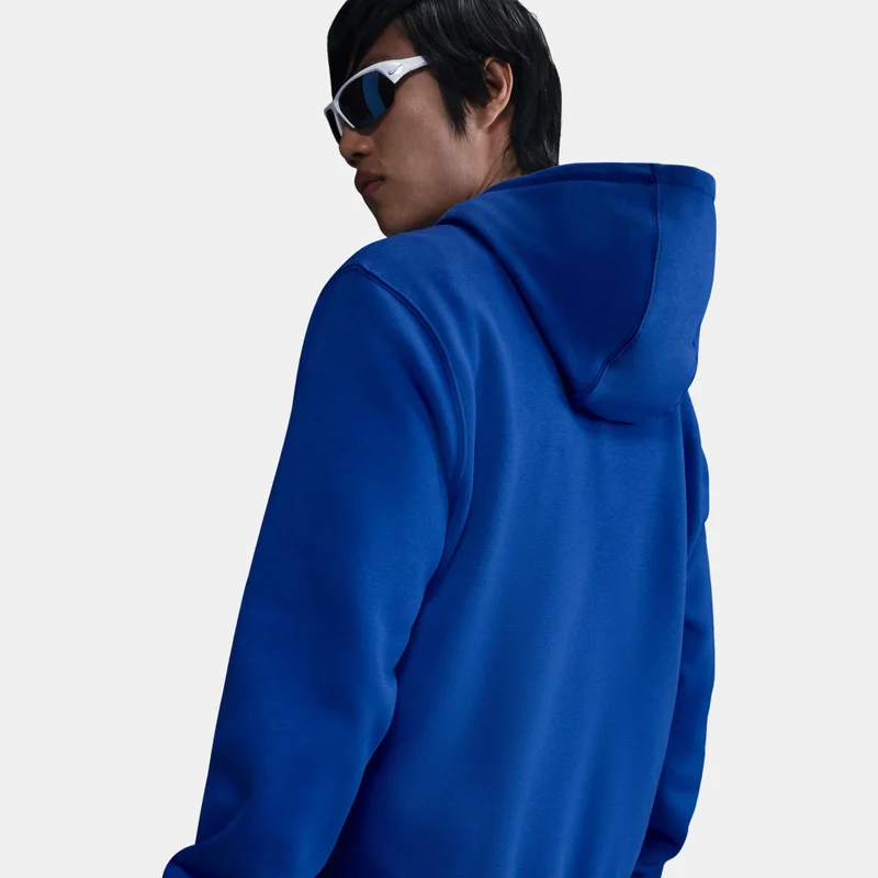 Nike Blue Men's Club Hoodie for Men | Best Price UAE