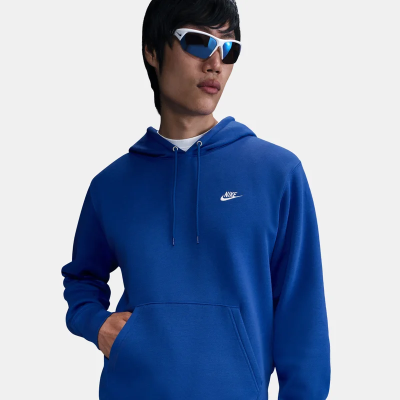 Nike Blue Men's Club Hoodie for Men | Best Price UAE
