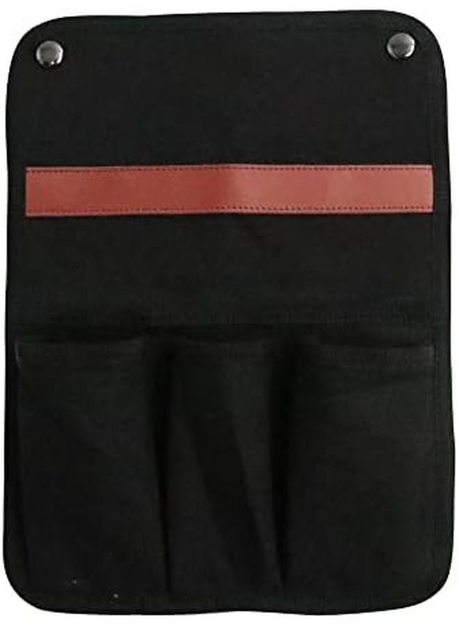 BK Style Canvas Bag Outdoor BBQ Gardening Tool Bag Camping Chair Armrest Pocket - Image 2