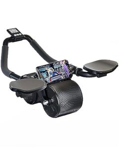 POWER Automatic Rebound Abdominal Wheel with Elbow Support,Ab Roller Workout Equipment for Men Women Ab Roller Wheel and Knee Pad  - Image 1