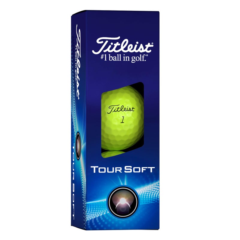 Titleist Tour Soft Golf Balls, Yellow (One Dozen) - Image 2