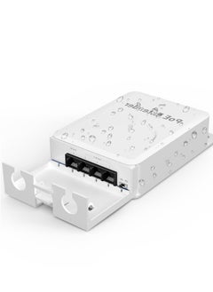 Y&D 4 Port Outdoor PoE Extender 1 in 3 Out, Wall Mount Passthrough POE Amplifier, Plug and Play, Waterproof Mount, Extend 250m, Total 350m  - Image 1