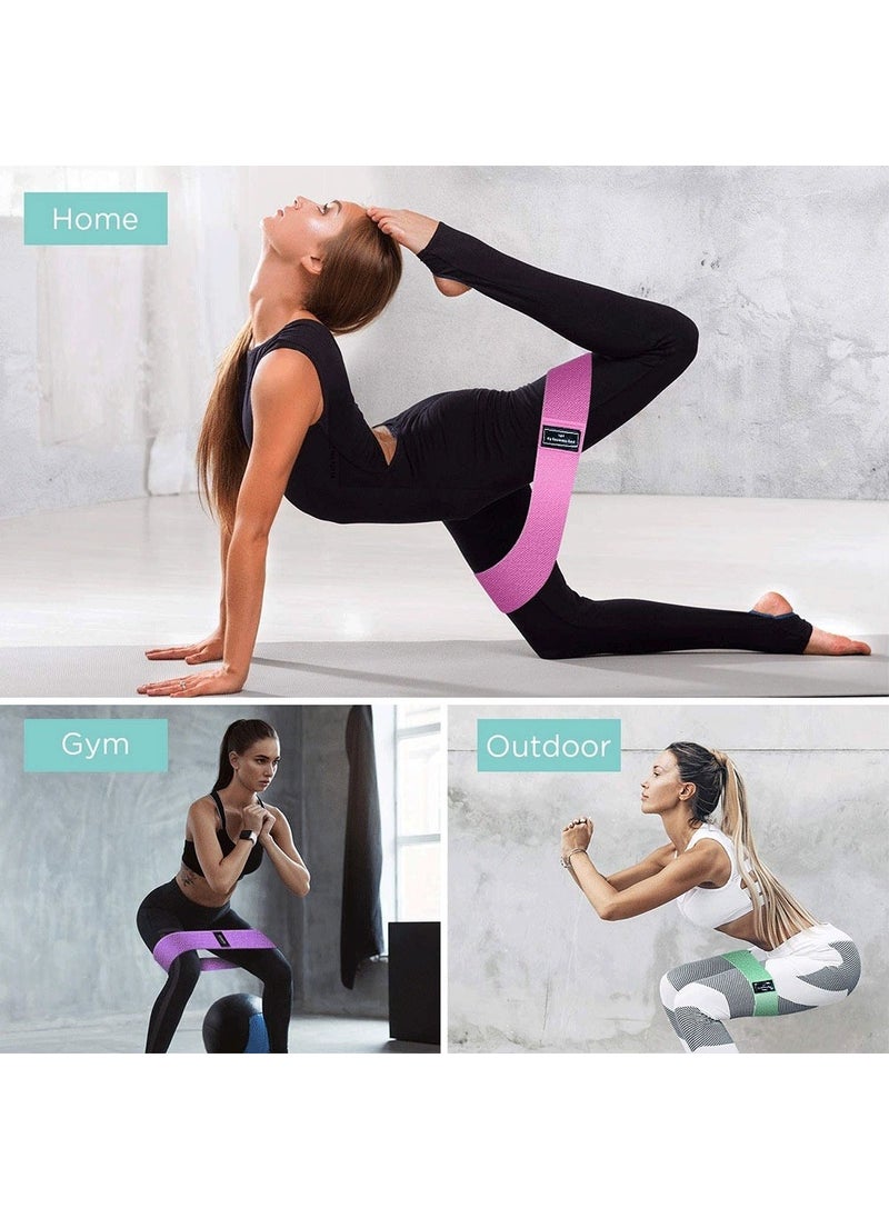 Technosmart Loop Band Resistance Band Sports Exercise Aerobics Pilates Squat Band Fitness Yoga  - Image 4