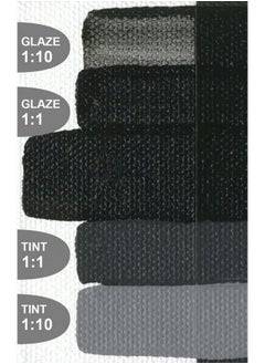 Golden 16 Oz Fluid Acrylic Color Paints Color Carbon Black  - Image 3