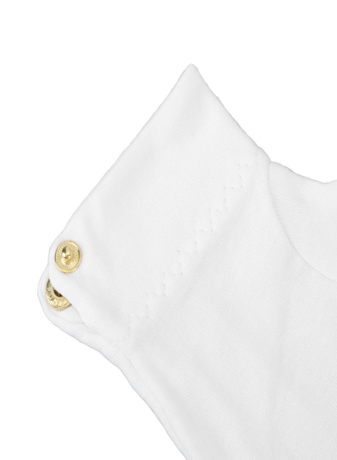 2pcs Billiard Gloves Competition Referee Gloves Professional White Gloves with Snap Cuff Polyester Cotton - Image 2