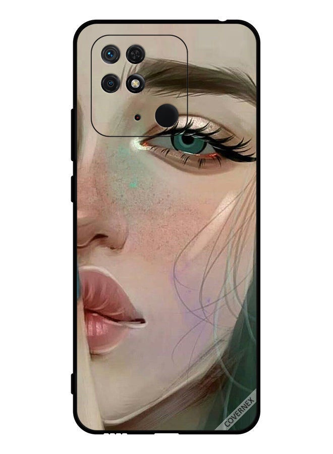 Covernex Protective Case Cover For Xiaomi Redmi 10C Shhh She Is Sad - Image 1