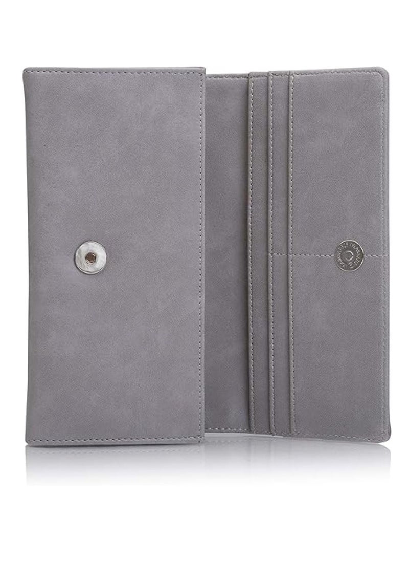 Fostelo Wallet for Women |Coin Pocket Purse| Made with Faux Leather Material | Carefully Handcrafted | Holds Up to 8 Cards | Slim N Easy to Fit  - Image 4