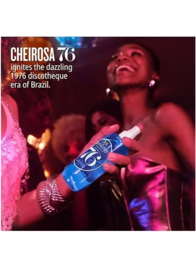 اس او ال 76 أو دو برفوم بخاخ، عطر بروم، رذاذ عطر للشعر والجسم (أزرق) - Image 4